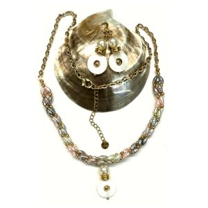 collier nacre set