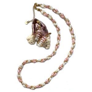 collier nacré perlé