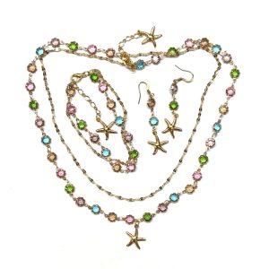Cubic zirconia set