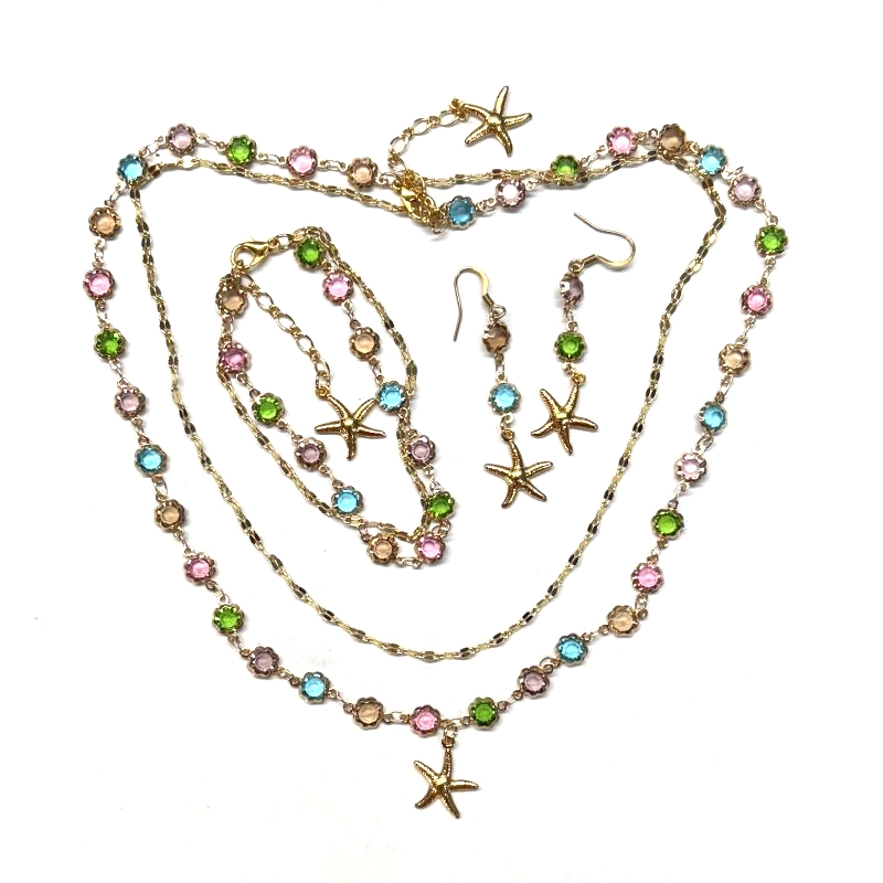 Cubic zirconia set
