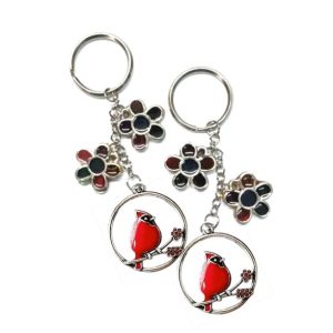 cardinal keyrings